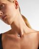 Shay Jewelry Shay Jewelry Bezel Illusion 18kt white gold pendant necklace with diamonds - 3