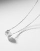 Shay Jewelry Shay Jewelry Bezel Illusion 18kt white gold pendant necklace with diamonds - 5