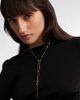 Shay Jewelry Shay Jewelry Cascade Y 18kt gold necklace with emeralds and diamonds - 3