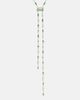 Shay Jewelry Shay Jewelry Cascade Y 18kt gold necklace with emeralds and diamonds - 4
