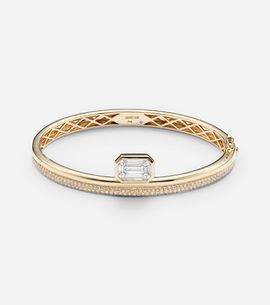 Shay Jewelry Shay Jewelry Floating 18kt gold bangle with diamonds