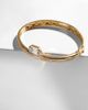 Shay Jewelry Shay Jewelry Floating 18kt gold bangle with diamonds - 5