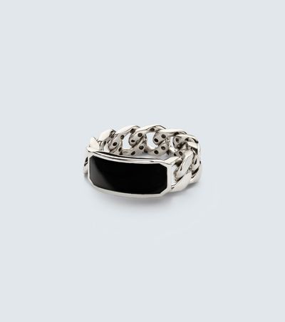 Shay Jewelry Shay Jewelry ID Link 18kt white gold ring with onyx