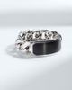 Shay Jewelry Shay Jewelry ID Link 18kt white gold ring with onyx - 4