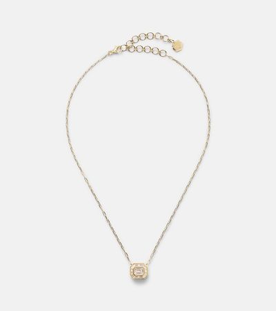 Shay Jewelry Shay Jewelry Illusion 18kt gold pendant necklace with diamonds