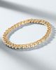 Shay Jewelry Shay Jewelry Medium 18kt gold chain bracelet with diamonds - 4