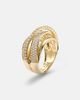 Shay Jewelry Shay Jewelry Orbit 18kt gold ring with diamonds - 4
