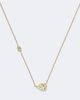 Shay Jewelry Shay Jewelry Petite East West Fancy 18kt gold pendant necklace with diamonds - 4