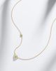 Shay Jewelry Shay Jewelry Petite East West Fancy 18kt gold pendant necklace with diamonds - 5