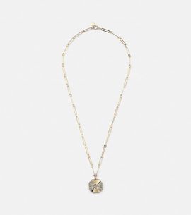 Shay Jewelry Shay Jewelry Radiant Octagon 18kt gold pendant necklace with diamonds