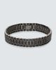 Shay Jewelry Shay Jewelry Rail Link 18kt black gold bracelet with diamonds - 1