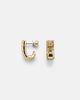 Shay Jewelry Shay Jewelry Scales 18kt gold earrings with emeralds - 4