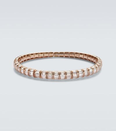 Shay Jewelry Shay Jewelry Stretch 18kt rose gold bracelet with diamonds
