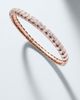Shay Jewelry Shay Jewelry Stretch 18kt rose gold bracelet with diamonds - 4