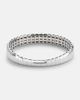 Shay Jewelry Shay Jewelry Stretch 18kt white gold bracelet with sapphires and diamonds - 4