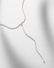 Shay Jewelry Shay Jewelry Thread Y 18kt gold lariat necklace with diamonds - 5