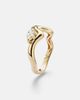 Shay Jewelry Shay Jewelry Wave 18kt gold ring with diamond - 4