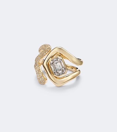 Shay Jewelry Shay Jewelry Zar 18kt gold ring with diamonds