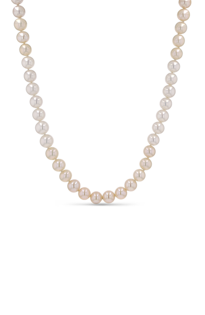 Sheryl Lowe Sheryl Lowe 14K Pink Ombre Pearl Necklace 