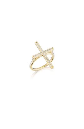 Sheryl Lowe Sheryl Lowe Diamond Cross Ring