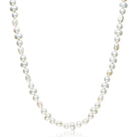 Sheryl Lowe Sheryl Lowe Mixed Shape Pearl Necklace 