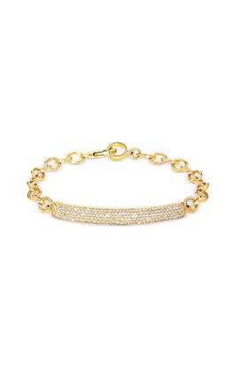 Sheryl Lowe Sheryl Lowe YG Diamond Tube on Link Chain