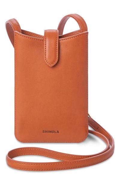 Shinola Shinola Bixby Leather Phone Crossbody Bag