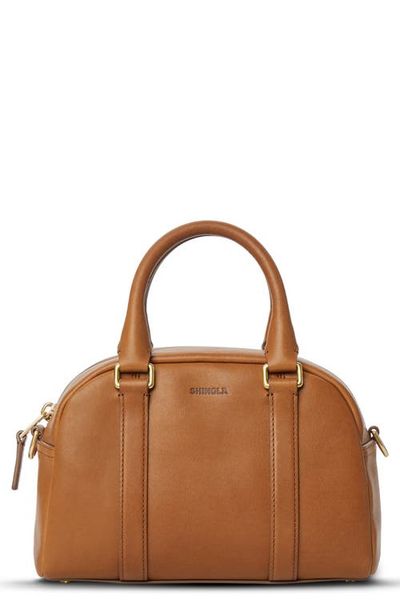 Shinola Shinola Mini Runwell Leather Satchel
