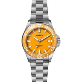 Shinola Shinola Monster Lake Huron Automatic Dive Bracelet Watch, 39mm