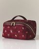 Shiraleah Shiraleah Exclusive Faux Suede Embroidered Cosmetic Bag - 1