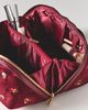 Shiraleah Shiraleah Exclusive Faux Suede Embroidered Cosmetic Bag - 2