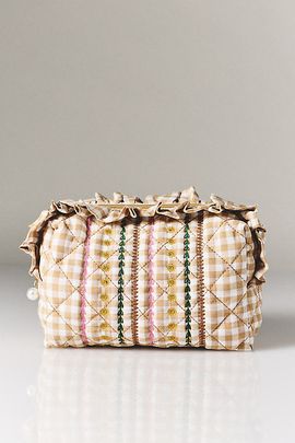 Shiraleah Sienna Quilted Large Zip Pouch