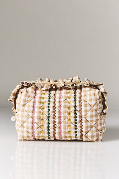 Shiraleah Sienna Quilted Large Zip Pouch