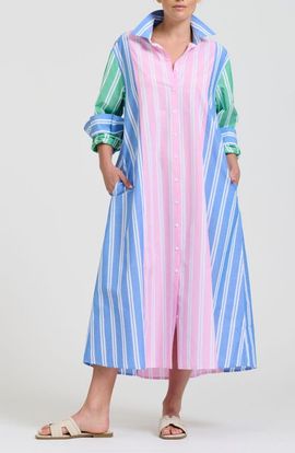 SHIRTY SHIRTY Bijou Cotton Shirtdress
