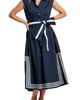 SHIRTY SHIRTY Cassie Sleeveless Cotton Midi Shirtdress - 1