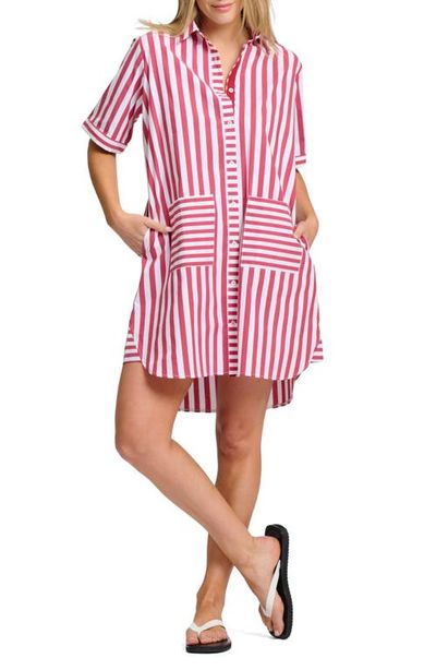 SHIRTY SHIRTY Clara Striped Minidress