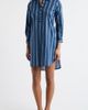 SHIRTY SHIRTY Classic Stripe Long Sleeve Shirtdress - 1