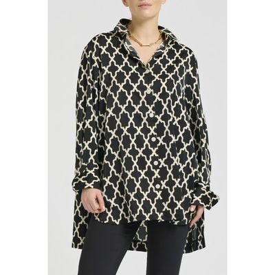 SHIRTY SHIRTY Marnie Oversized Printed Shirt