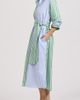 SHIRTY SHIRTY Mixed Stripe Long Sleeve Shirtdress - 3