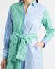 SHIRTY SHIRTY Mixed Stripe Long Sleeve Shirtdress - 4