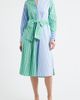 SHIRTY SHIRTY Mixed Stripe Long Sleeve Shirtdress - 5