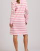 SHIRTY SHIRTY Ruffle Collar Long Sleeve Rugby Dress - 2