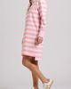 SHIRTY SHIRTY Ruffle Collar Long Sleeve Rugby Dress - 3