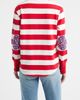 SHIRTY SHIRTY Rugby Stripe Cotton Sweatshirt - 2