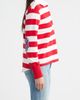 SHIRTY SHIRTY Rugby Stripe Cotton Sweatshirt - 3