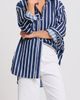 SHIRTY SHIRTY Stripe Boyfriend Shirt - 5