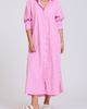 SHIRTY SHIRTY Stripe Oversize Long Sleeve Cotton Poplin Shirtdress - 3