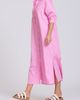 SHIRTY SHIRTY Stripe Oversize Long Sleeve Cotton Poplin Shirtdress - 4