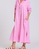 SHIRTY SHIRTY Stripe Oversize Long Sleeve Cotton Poplin Shirtdress - 5