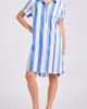 SHIRTY SHIRTY Stripe Popover Poplin Shirtdress - 1